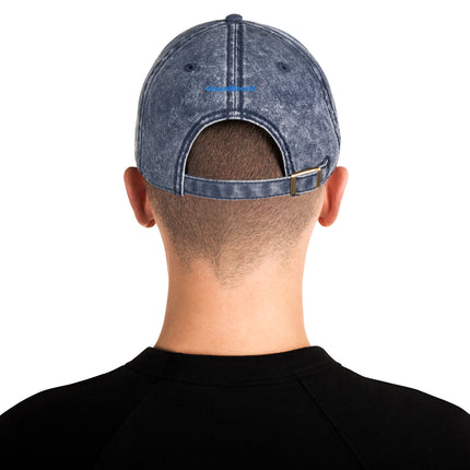 Albania Vintage Cap Groundfloor24 with 3 Logos.