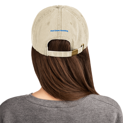 Iceland Vintage Hat Real Estate Matching with 3 Logos