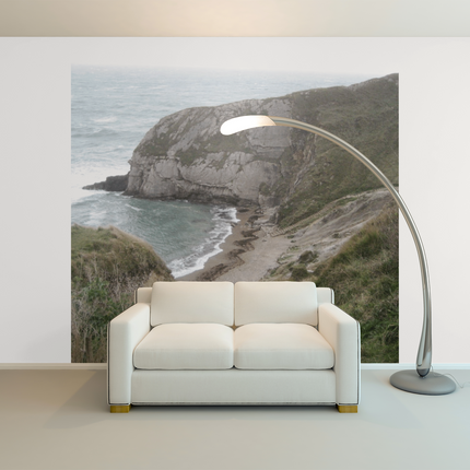 Sea & Hills Canvas with Groundfloor with House Logo