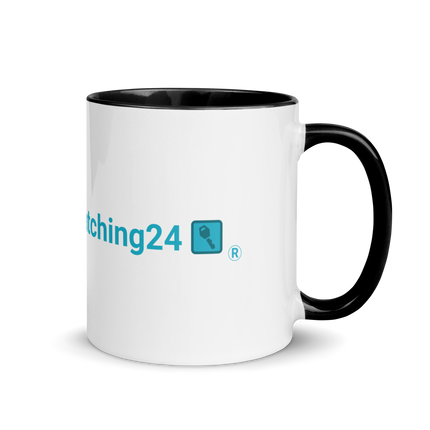 Mug with Color Inside with Real Estate Matching24 Logo