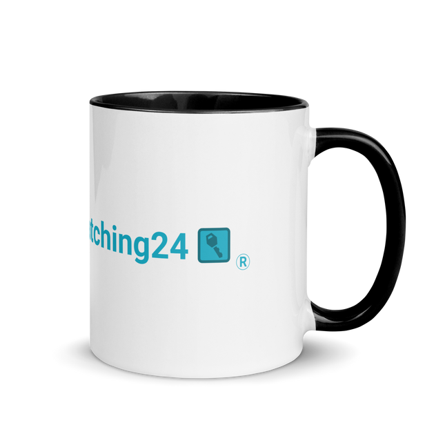 Mug with Color Inside with Real Estate Matching24 Logo