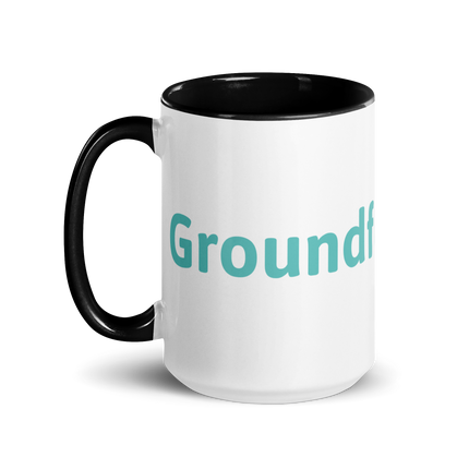 Mug with Color Inside with Groundfloor24 Logo
