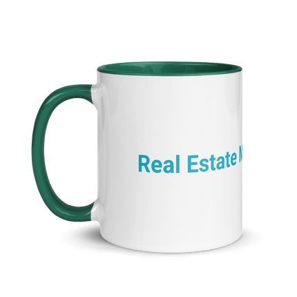 Mug with Color Inside with Real Estate Matching24 Logo
