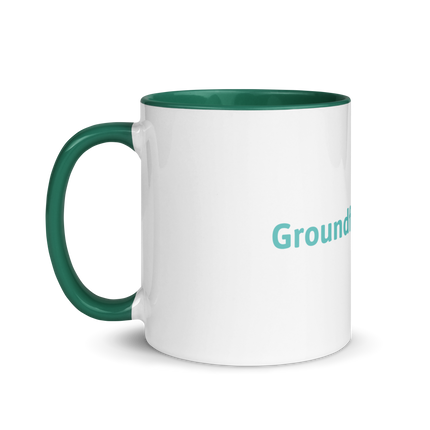 Mug with Color Inside with Groundfloor24 Logo