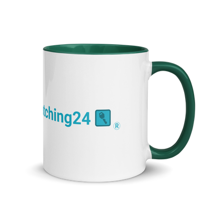 Mug with Color Inside with Real Estate Matching24 Logo