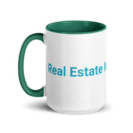 Mug with Color Inside with Real Estate Matching24 Logo