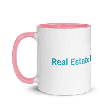 Mug with Color Inside with Real Estate Matching24 Logo