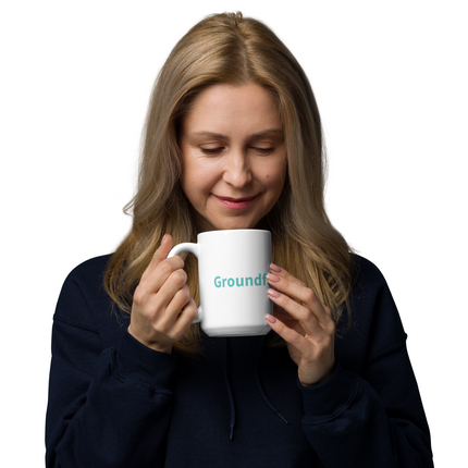 White glossy mug Groundfloorview24 with House