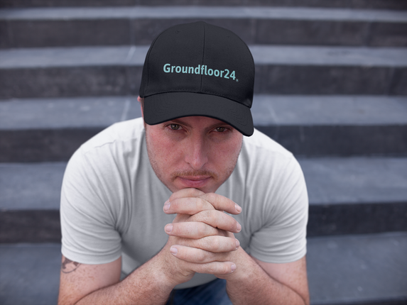 Austria Classic Dad Hat Groundfloor24 with 3 Logos