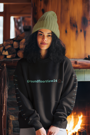 Unisex hoodie Groundfloorview24 with House