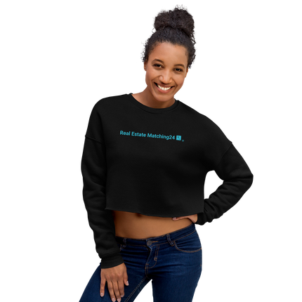 Crop Sweatshirt with Real Estate Matching24 Logo
