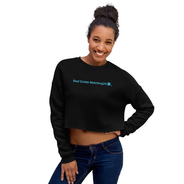 Crop Sweatshirt with Real Estate Matching24 Logo