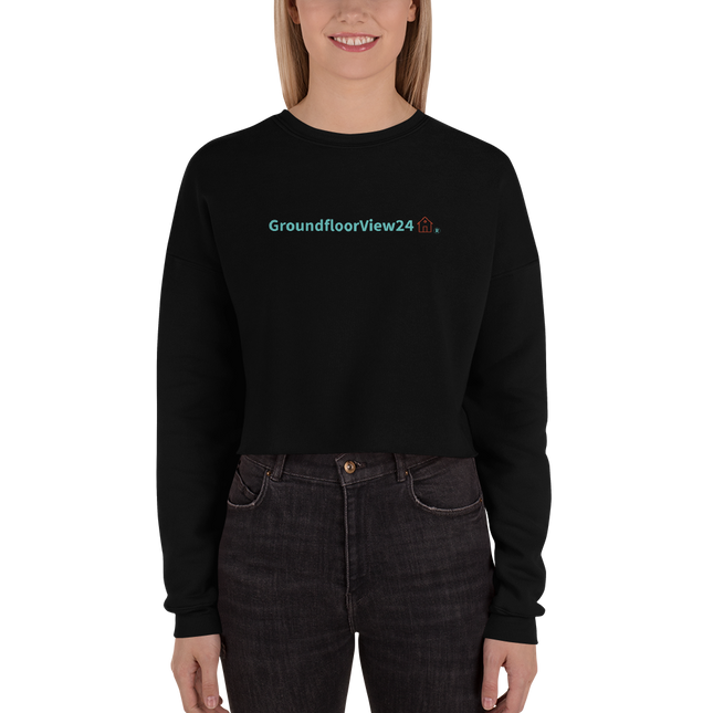 Crop Sweatshirt Groundfloorview24 with House