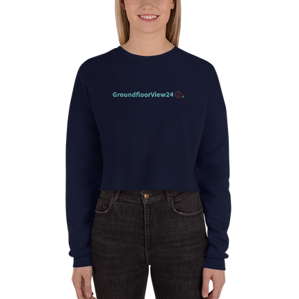 Crop Sweatshirt Groundfloorview24 with House