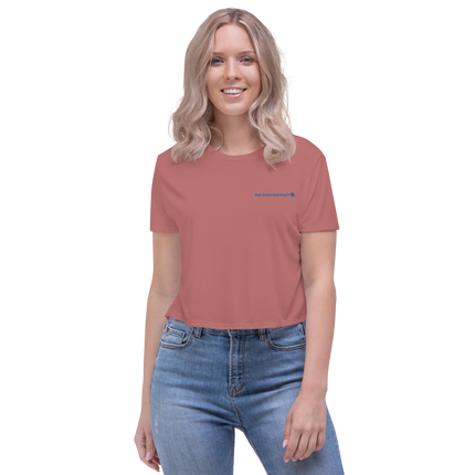 Crop Tee with Real Estate Matching24 Logo
