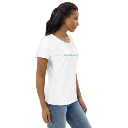 Women's fitted eco tee Groundfloorview24 with House