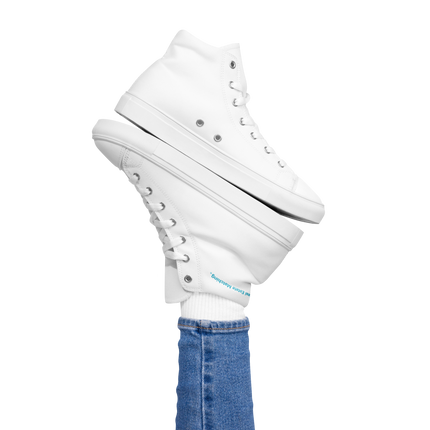 Women’s high top canvas shoes