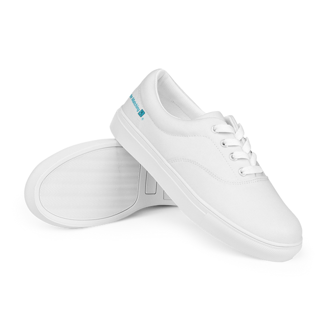 Women’s lace-up canvas shoes