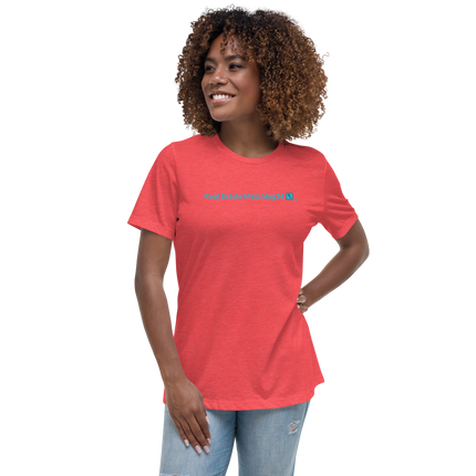 Women's Relaxed T-Shirt with Real Estate Matching24 Logo