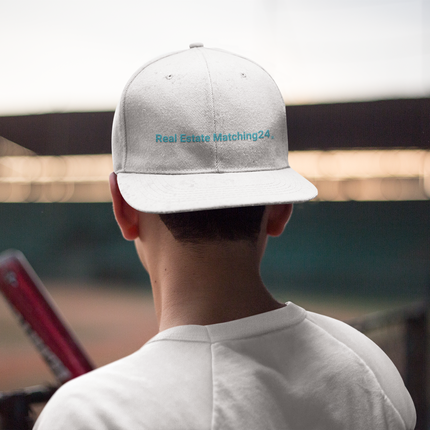 Albania Pastel baseball hat Real Estate Matching24 with 3 Logos