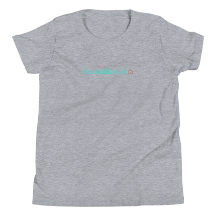 Youth Short Sleeve T-Shirt with Groundfloor24 Logo