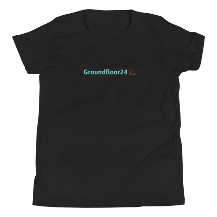 Youth Short Sleeve T-Shirt with Groundfloor24 Logo