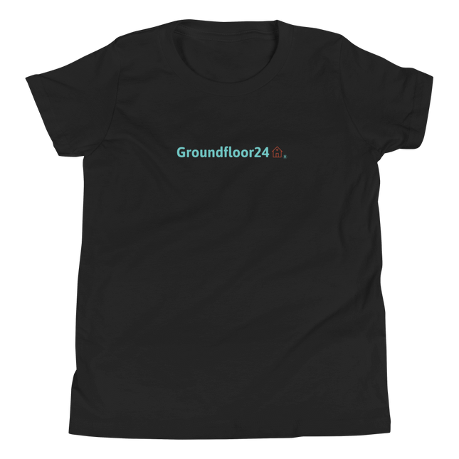 Youth Short Sleeve T-Shirt with Groundfloor24 Logo