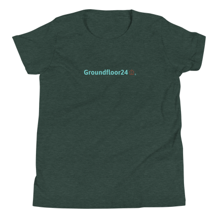 Youth Short Sleeve T-Shirt with Groundfloor24 Logo