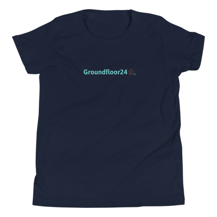 Youth Short Sleeve T-Shirt with Groundfloor24 Logo
