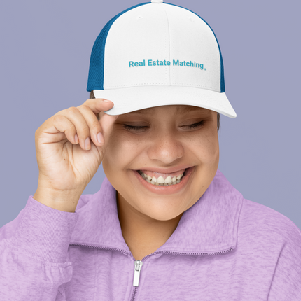 Austria Denim Hat Real Estate Matching with 3 Logos