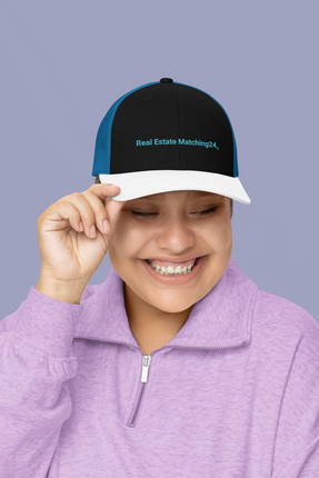 Belarus Organic dad hat Real Estate Matching24 with 3 Logos.